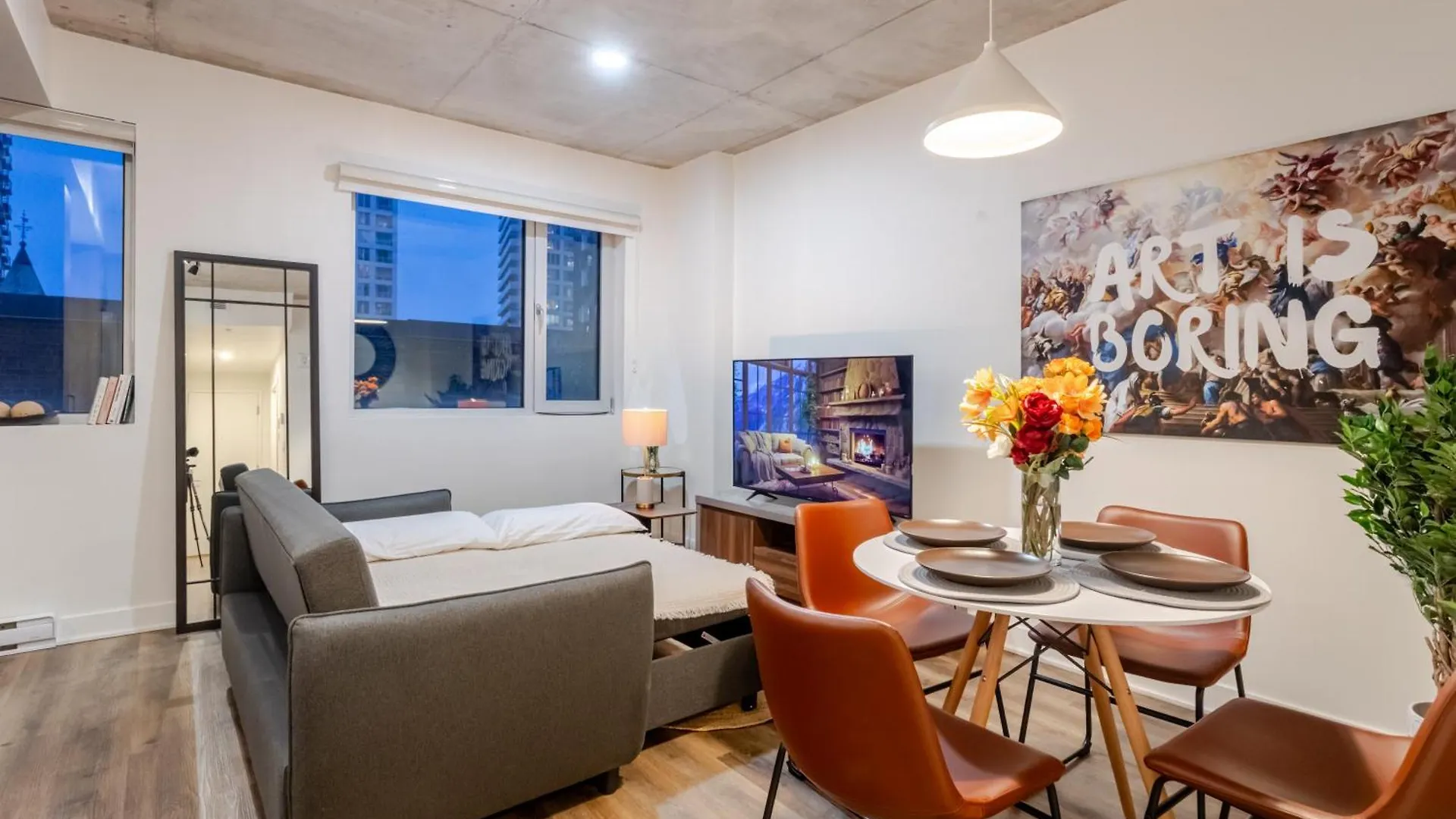 Apartment Cute 1Bdr Apt In Ste-Catherine - Mtl Live Spot Zw0 Montreal Canada